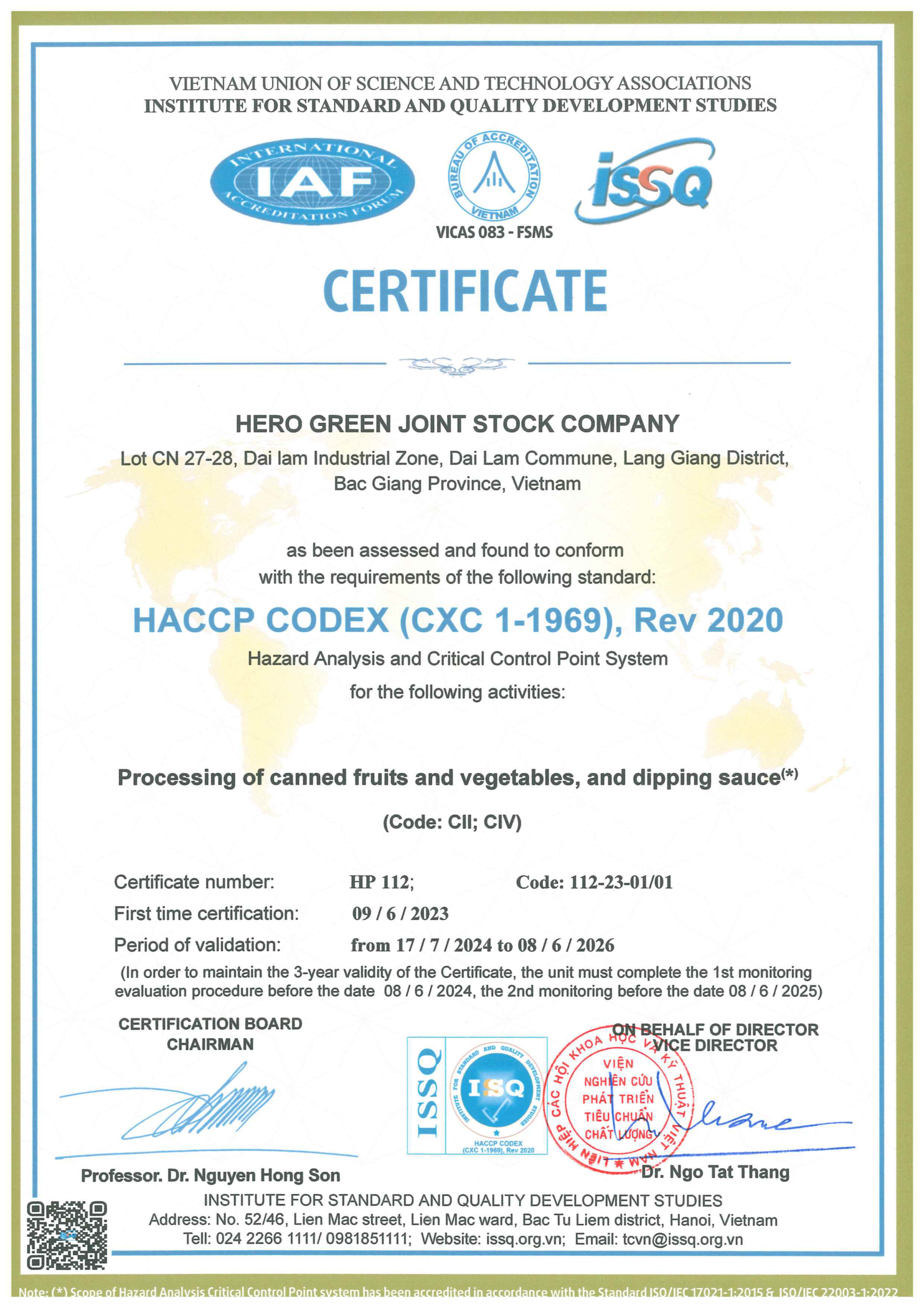 HACCP